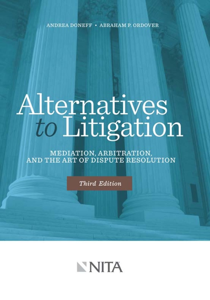 Alternatives to Litigation eTextbook 3rd Edition Mediation, Arbitration ...